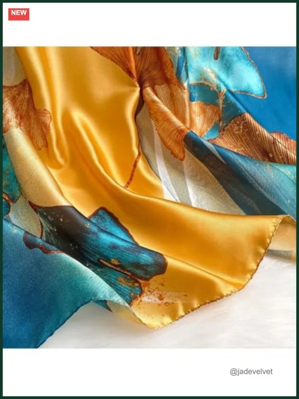 100% Mulberry Silk Scarf Long Lightweight Shawl Wrap Women Fashion